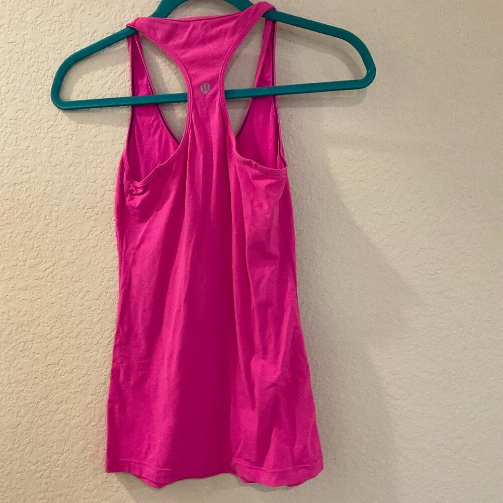 Lululemon Cool Racerback II Tank Top in Raspberry - Picture 6 of 7